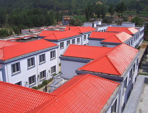 樹(shù)脂瓦工程案例